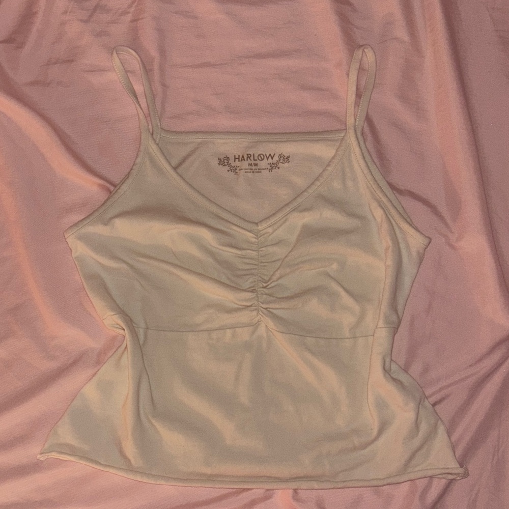 Harlow Cream Camisole Top